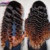 T1B/4/30 Ombre Color Hair Deep Wave Virgin Hair Bundles