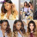 T1B/4/30 Ombre Color Hair Body Wave Virgin Hair Bundles