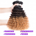 T1B/4/30 Ombre Color Hair Deep Wave Weave Hair