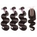 Stema Body Wave Virgin Hair With 2x6 Deep Part Transparent Lace Closure
