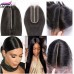 Stema Straight Virgin Hair With 2x6 Deep Part Transparent Lace Closure