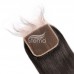 Stema Straight Virgin Hair With 5x5 Transparent Lace Closure
