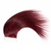 #99j Red Virgin Hair Straight Bundles With 4x4 Transparent Lace Closure