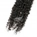 Stema Double Drawn Curly Virgin Human Hair With 4x4 Lace Closure