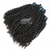 Stema Double Drawn Curly Virgin Human Hair With 4x4 Lace Closure