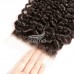 Stema Virgin Kinky Curly Hair With 5x5 HD & Transparent Lace Closure