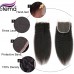 Stema Virgin Kinky Straight Hair With 5x5 HD & Transparent Lace Closure