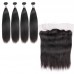 Stema Hair 13x4 Medium Brown Lace Frontal With Straight Virgin Hair