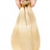 Stema 613 Virgin Hair Bundles Straight With 4x4 Lace Closure