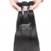 Malaysian Virgin Hair Straight Bundles With 4X4 Silk Base Lace Closure