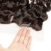 Stema Hair Virgin Water Wave Hair Bundles With 13x4 Medium Brown Lace Frontal 