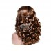 Stema #4/27 Highlight Double Drawn Bouncy Curl 13x4 Transparent Lace Frontal Wig 250% Density