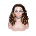Stema #4/27 Highlight Double Drawn Bouncy Curl 13x4 Transparent Lace Frontal Wig 250% Density