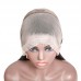 Stema #1B Natural Black Double Drawn Bouncy Curl 13x4 Transparent Lace Frontal Wig 250% Density