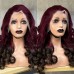 Stema #99j/4 Double Drawn Bouncy Curl 13x4 Transparent Lace Frontal Wig 250% Density