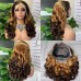 Stema #4/30/4 Double Drawn Bouncy Curl 13x4 Transparent Lace Frontal Wig 250% Density