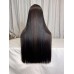 Stema #1B/2 Highlight 300% Density Double Drawn Bone Straight 2x6 5x5 Lace Closure Wig