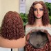 Stema 5x5 Water Wave Double Drawn Transparent Lace Closure Bob Wig