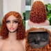 Stema 5x5 Water Wave Double Drawn Transparent Lace Closure Bob Wig