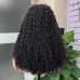 Stema 5x5 Glueless Double Drawn Pissy Curl Transparent Lace Closure Wig
