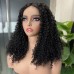Stema 5x5 Glueless Double Drawn Pissy Curl Transparent Lace Closure Wig