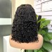 Stema 5x5 Glueless Wear And Go Pre Cut Lace Water Wave Double Drawn Transparent Lace Closure Wig
