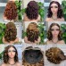 Stema 5x5 Double Drawn Bouncy Curl Transparent Lace Closure Wig