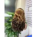 Stema #4/30/4 Double Drawn Bouncy Curl 13x4 Transparent Lace Frontal Wig 250% Density