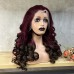 Stema #99j/4 Double Drawn Bouncy Curl 13x4 Transparent Lace Frontal Wig 250% Density