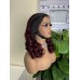 Stema #1b/99j Double Drawn Bouncy Curl 13x4 Transparent Lace Frontal Wig 250% Density