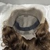Stema #4 Brown Double Drawn Bouncy Curl 13x4 Transparent Lace Frontal Wig 250% Density