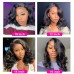 Stema Clearance Sale Factory Made 360 Lace Front Wig Pre Plucked 180% Density