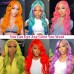 Stema 613 Blonde Body Wave 13x6 Transparent Lace Big Frontal Wig 180% Density