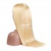 Stema 613 Blonde Straight 13x6 Transparent Lace Big Frontal Wig 180% Density