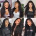 Stema 360 Lace Frontal Deep Wave Wig 180%/250% Density Human Hair Wigs