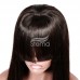 Stema 13X4 Transparent Lace Big Frontal Straight Wig With Bangs