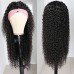 Stema Deep Wave Headband Human Hair Wig 