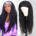 Stema Deep Wave Headband Human Hair Wig 