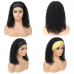 Stema Headband Wig Human Hair Kinky Curly Wig