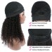 Stema Headband Wig Human Hair Kinky Curly Wig