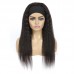 Stema Headband Wig Human Hair Kinky Straight Wig