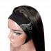 Stema Headband Wig Human Hair Straight Wig