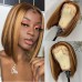 Stema Highlight #4/27 13x4 Lace Frontal Bob Wig Straight