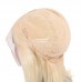 Stema 613 Blonde 13x4 Transparent Lace Straight Frontal Bob Wig