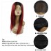 Stema Straight Black Root Ombre Colored 4x4 Lace Closure Wig 180%