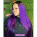 Stema Straight Black Root Ombre Colored 4x4 Lace Closure Wig 180%