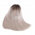 Stema Ombre 1B/Grey 13x4 Lace Front Straight Bob Wig