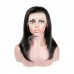 Stema 13x4 Transparent Lace Straight Frontal Human Hair Bob Wig
