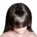 Stema 13x4 Lace Frontal Bob Straight Wig With Bangs Virgin Hair 