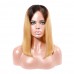 Stema Hair Clearance Sale Ombre 1B/27 Lace Front Bob Wig Straight